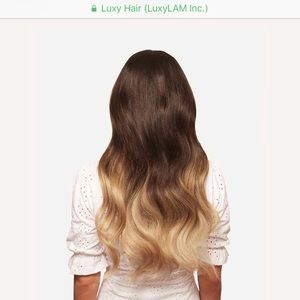 220gram Luxy blonde ombré hair extensions 20”